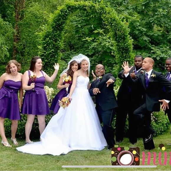 Wedding dress. Size 0. Disney collection by Alfred Angelo. Cinderella style. - Picture 6 of 16